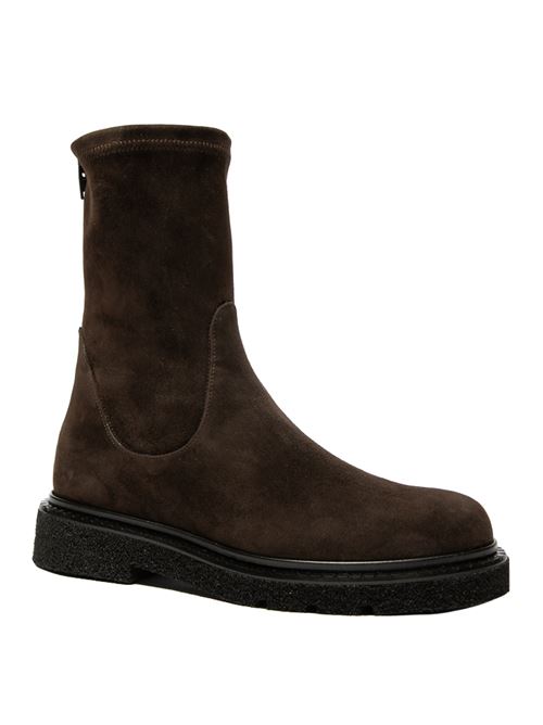 Suede ankle boot with zip GUGLIELMO ROTTA | KRISALYNCAMOSCIOEBONY
